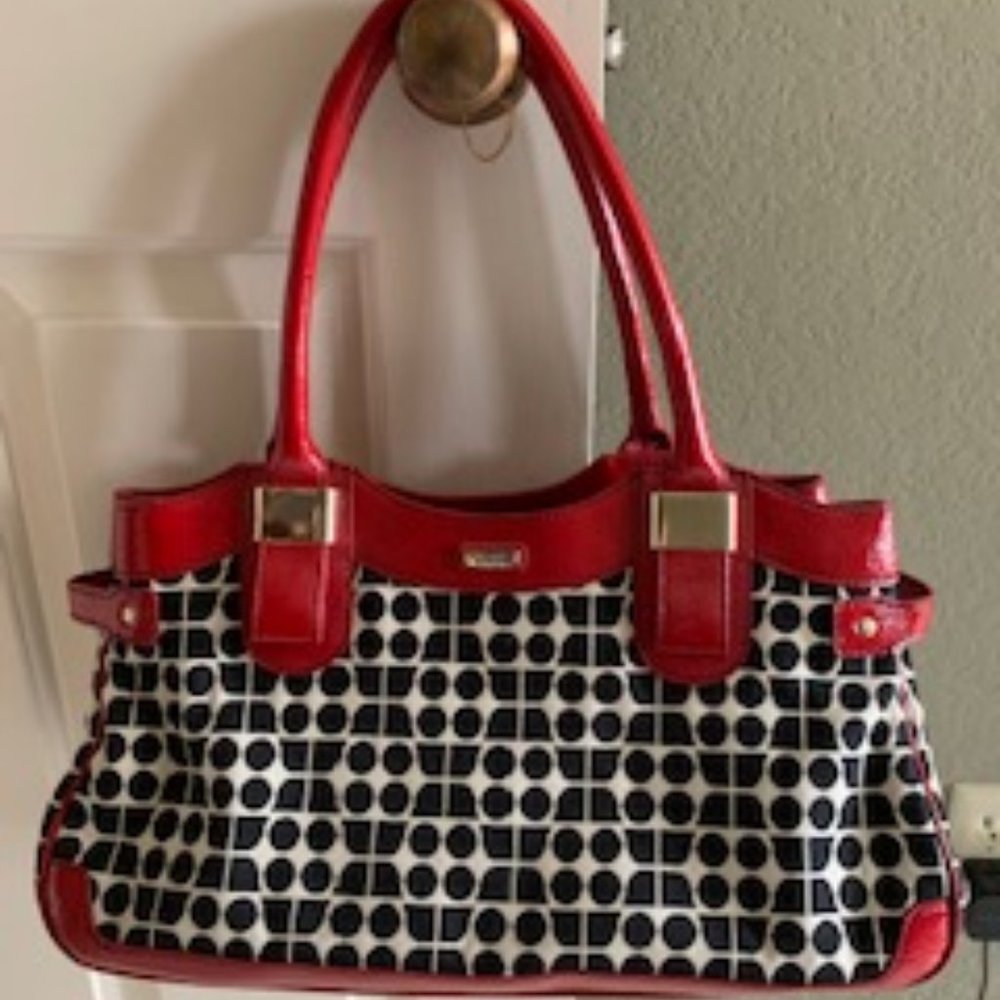 Kate Spade signature pattern tote